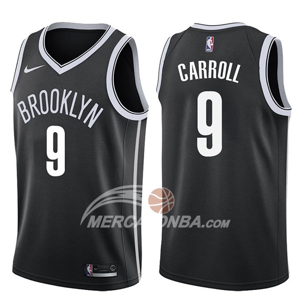 Maglia NBA Brooklyn Nets Demarre Carroll Icon 2017-18 Nero